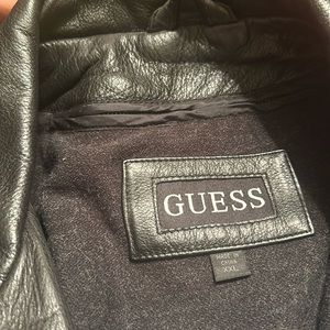 Authentic All Leather Guess Jacket